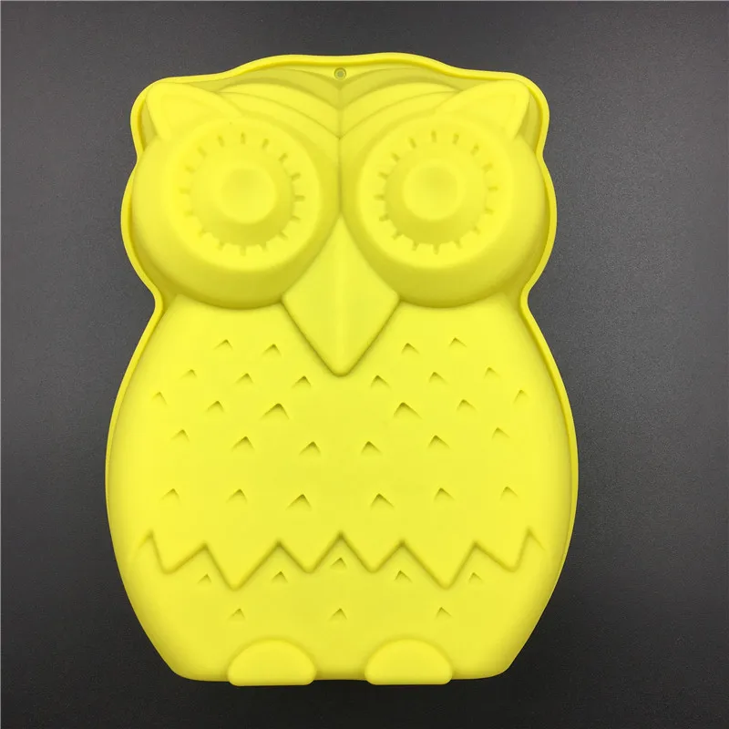 Big Single Owl Shaped Silicone Cake Mold Handmake DIY Bread Mould Silicone Moulds For Cake Decorations
Big Single Owl Shaped Silicone Cake Mold Handmake DIY Bread Mould Silicone Moulds For Cake Decorations