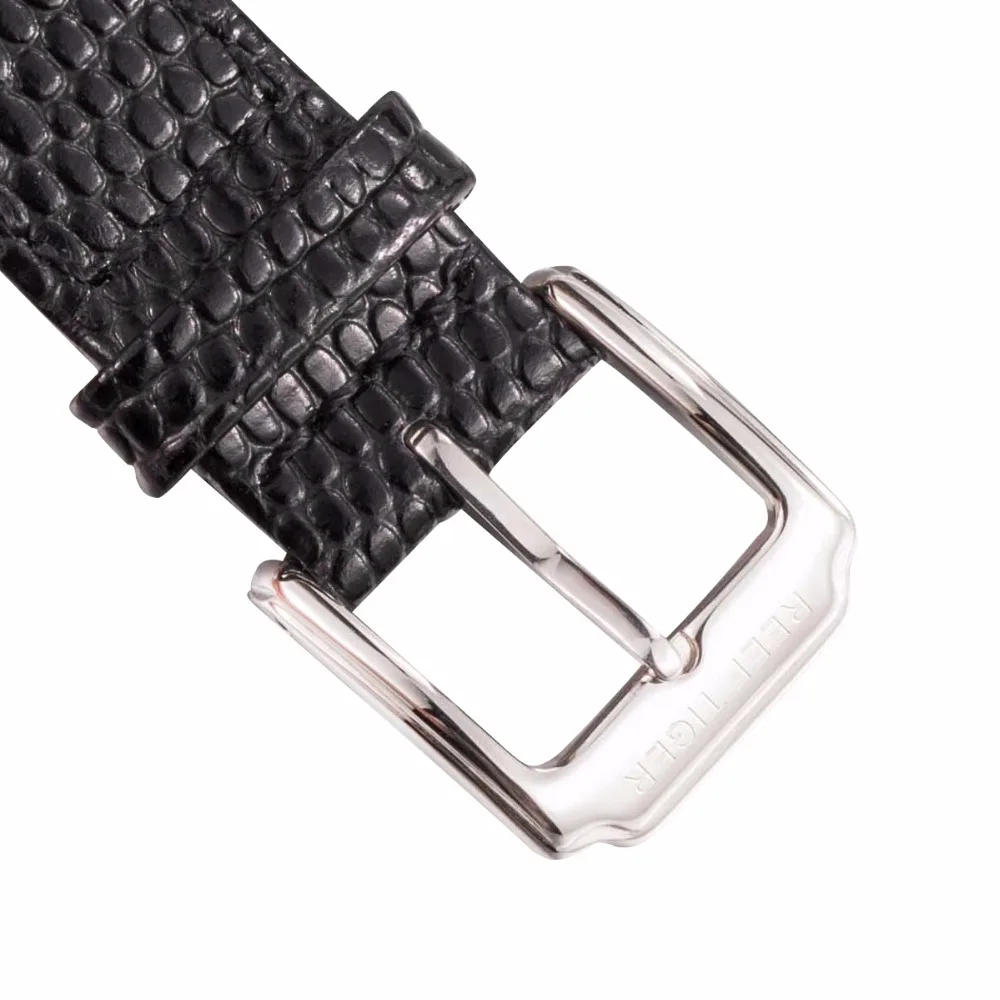 Reef Tiger/RT Casual Couple Watches Ultra Thin Stainless Steel Black Dial Watch Simple Style Quartz Watches for Women RGA820 
Reef Tiger/RT Casual Couple Watches Ultra Thin Stainless Steel Black Dial Watch Simple Style Quartz Watches for Women RGA820