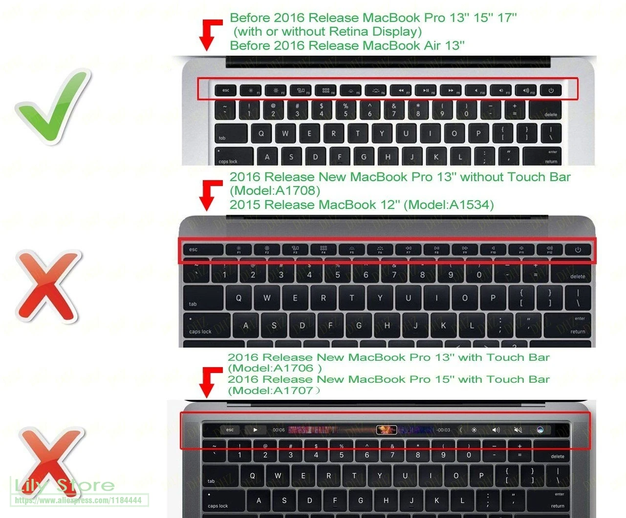 For Apple Macbook pro 13" 13.3'' A1278 Unibody MC700 MC724 2009 to 2013 late 13.3 inch US Silicone Keyboard Cover Protector
For Apple Macbook pro 13" 13.3'' A1278 Unibody MC700 MC724 2009 to 2013 late 13.3 inch US Silicone Keyboard Cover Protector
