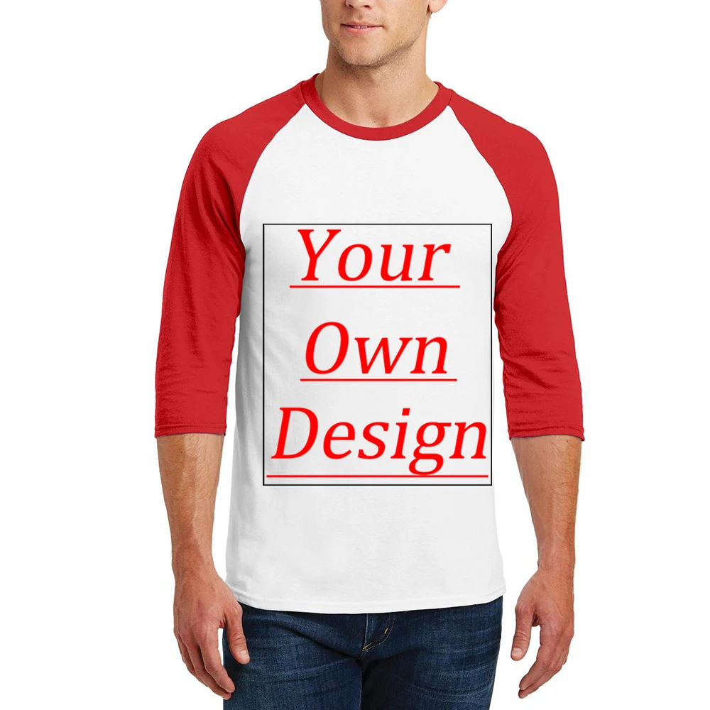Customized Men T Shirt Photo Picture Logo Printing Cotton 3/4 Sleeve Tops Company Team Print Your Own Designed Mens Tee Shirts
Customized Men T Shirt Photo Picture Logo Printing Cotton 3/4 Sleeve Tops Company Team Print Your Own Designed Mens Tee Shirts