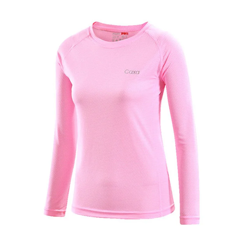 Caxa Female Outdoor Quick-drying Long-sleeved T-shirt Summer Outdoor Sports Brand T-shirt Breathable Running Camping T-shirt
Caxa Female Outdoor Quick-drying Long-sleeved T-shirt Summer Outdoor Sports Brand T-shirt Breathable Running Camping T-shirt