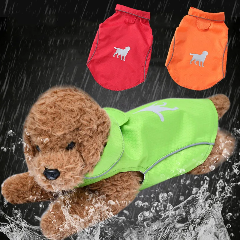 Outdoor Small Dog Raincoat Waterproof Puppy Dog Clothes vest Pet Coat Rain Jacket Reflective Medium dog poncho Breathable mesh
Outdoor Small Dog Raincoat Waterproof Puppy Dog Clothes vest Pet Coat Rain Jacket Reflective Medium dog poncho Breathable mesh