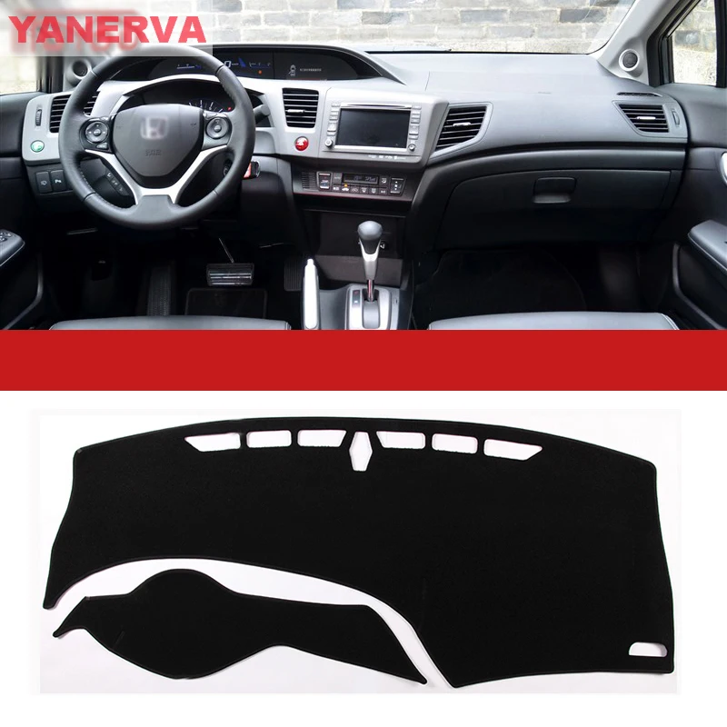 Interior Car Dashboard Cover Light Avoid Pad Photophobism Mat Sticker For Honda Civic 9th
Interior Car Dashboard Cover Light Avoid Pad Photophobism Mat Sticker For Honda Civic 9th