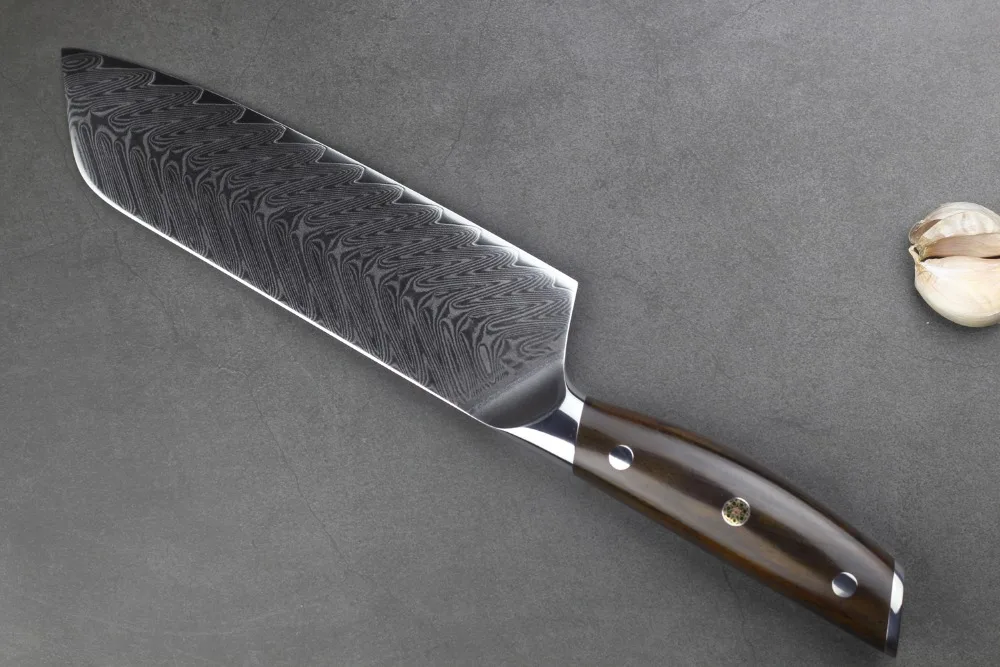 HAOYE 7 inch 67 layers Damascus santoku knife Japanese vg10 aus10 steel nature veins kitchen knives Dicing Mincing cook tool new
HAOYE 7 inch 67 layers Damascus santoku knife Japanese vg10 aus10 steel nature veins kitchen knives Dicing Mincing cook tool new