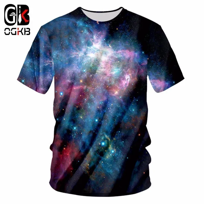 OGKB Galaxy Space Printed 3D T-shirt Men Summer Tops Short Sleeve O Neck Tees Shirts Hombre New Harajuku Fitness Workout T Shirt
OGKB Galaxy Space Printed 3D T-shirt Men Summer Tops Short Sleeve O Neck Tees Shirts Hombre New Harajuku Fitness Workout T Shirt