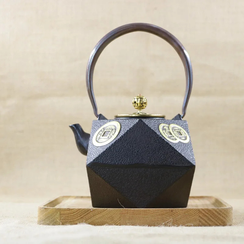 New Arrival 1300ML Handmade Cast Iron Kettle Carbon Furnace Cast Iron Pot Kung Fu Pu'er Teapot Oxidized Uncoated Free Shipping
New Arrival 1300ML Handmade Cast Iron Kettle Carbon Furnace Cast Iron Pot Kung Fu Pu'er Teapot Oxidized Uncoated Free Shipping