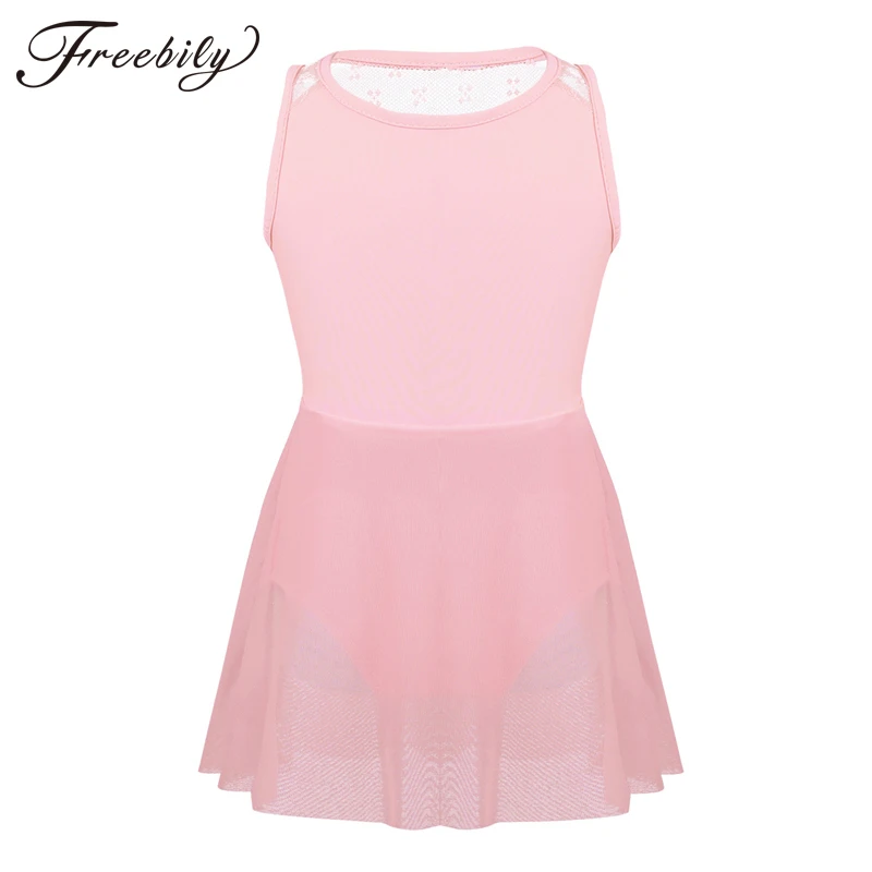 Girls Sleeveless Lace Splice Back Ballet Dance Leotard Dress Kids Lyrical Contemporary Dance Costume Gymnastics Leotard for Girl
Girls Sleeveless Lace Splice Back Ballet Dance Leotard Dress Kids Lyrical Contemporary Dance Costume Gymnastics Leotard for Girl