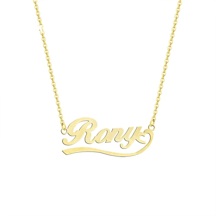 Fashion Custom Name Necklace Personalized Pendant Necklace Women Jewelry Stainless Steel Erkek kolye Wedding Jewelry
Fashion Custom Name Necklace Personalized Pendant Necklace Women Jewelry Stainless Steel Erkek kolye Wedding Jewelry