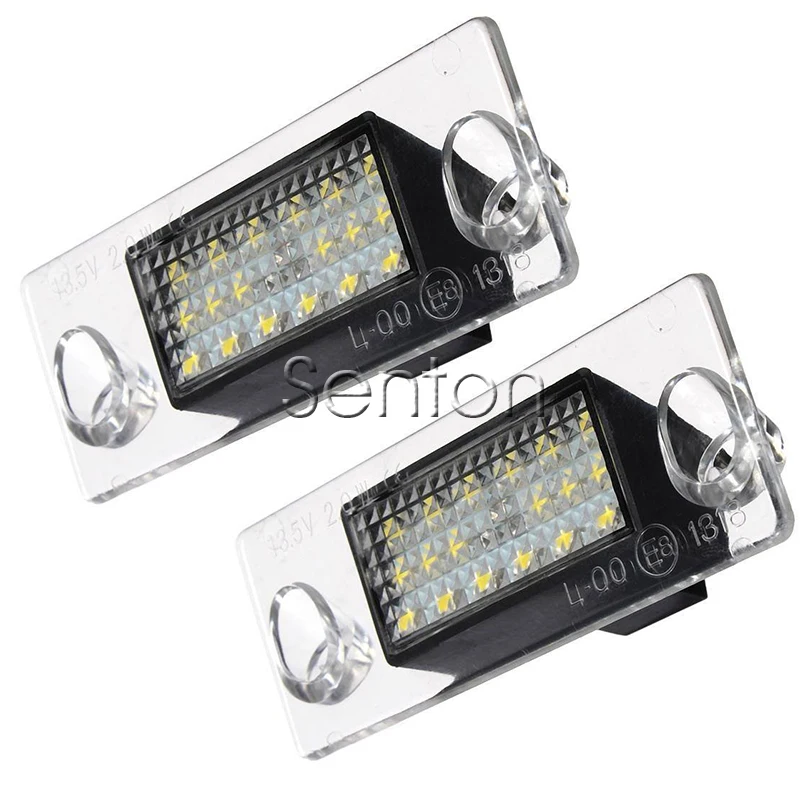 

1Pair Car LED number License Plate Light 12V SMD LED lamp Car Styling For Audi A4 B5 A3 8L S5 B5 A3 S3 Sportback A4 S4 Avant