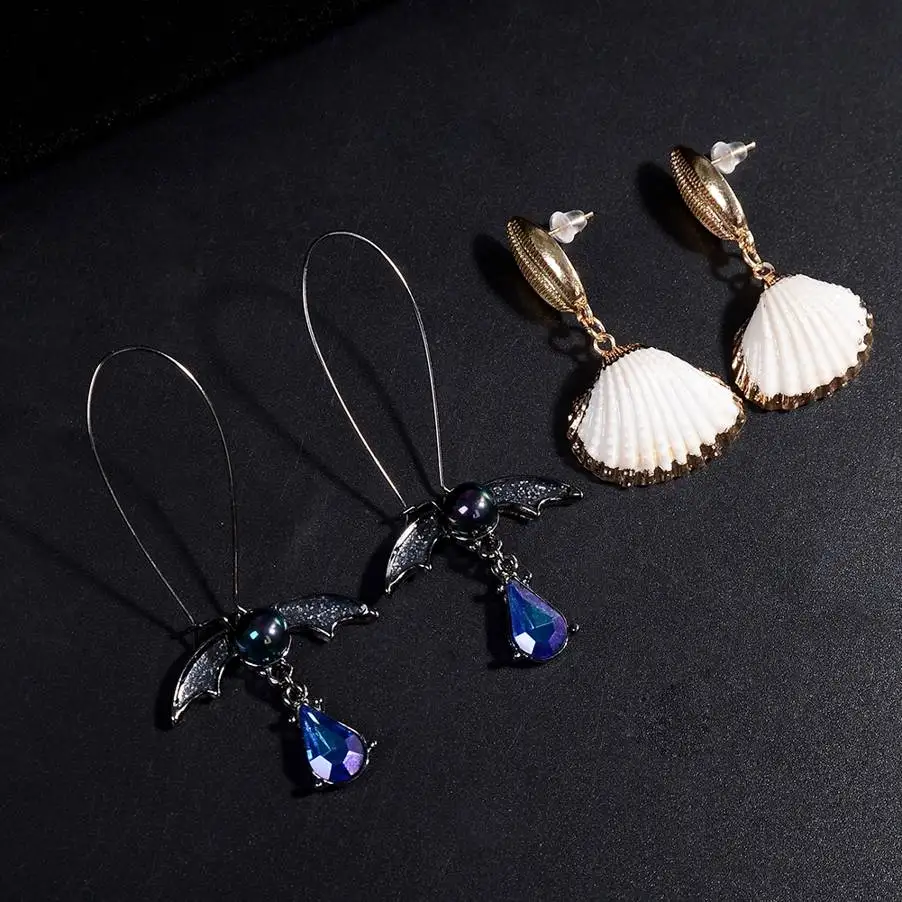 Vintage Wing Ocean Dangle Drop Earrings 2020 For Women Brincos Cowrie Sea Shell Earring BOHO Bohemian Beach Korean Jewelry
Vintage Wing Ocean Dangle Drop Earrings 2020 For Women Brincos Cowrie Sea Shell Earring BOHO Bohemian Beach Korean Jewelry