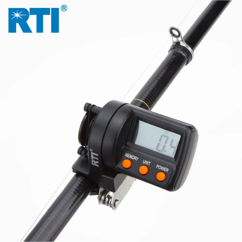 RTI 999.9m Electronic Fishing Line Counter ABS Plastic Digital Display Depth Finder Reel Meter Gauge Pesca Fishing Tools Peche
RTI 999.9m Electronic Fishing Line Counter ABS Plastic Digital Display Depth Finder Reel Meter Gauge Pesca Fishing Tools Peche