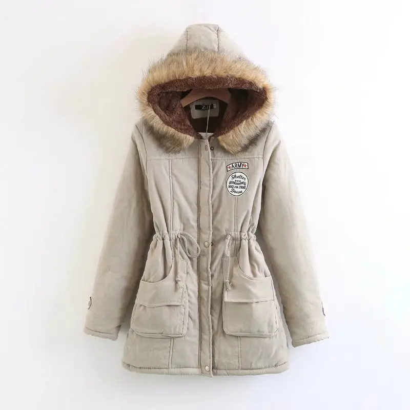 European Casual Plus Size Big Hair Collar Clothes Hooded Parka Feminina Mid Length Winter Coat Women Cotton Padded Jacket T68
European Casual Plus Size Big Hair Collar Clothes Hooded Parka Feminina Mid Length Winter Coat Women Cotton Padded Jacket T68