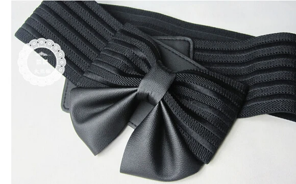 2019 fashion women belt elastic leather Black leather lace bowknot belt designer brand belt for female
2019 fashion women belt elastic leather Black leather lace bowknot belt designer brand belt for female