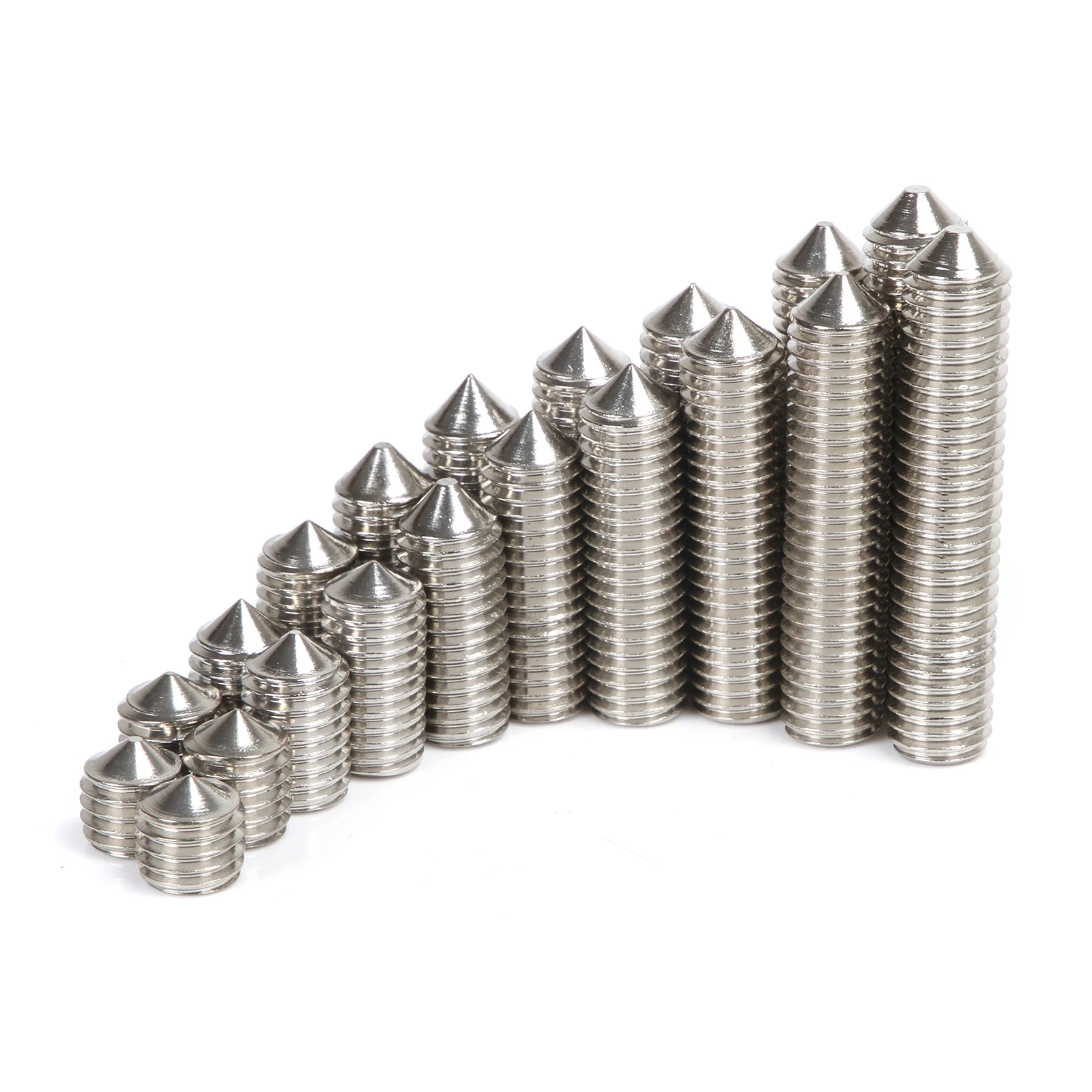 M12 Cone Point Grub Screws Hex Socket Set Screws A2 304 Stainless Steel M3 M4 M5 M6 M8 M10
M12 Cone Point Grub Screws Hex Socket Set Screws A2 304 Stainless Steel M3 M4 M5 M6 M8 M10