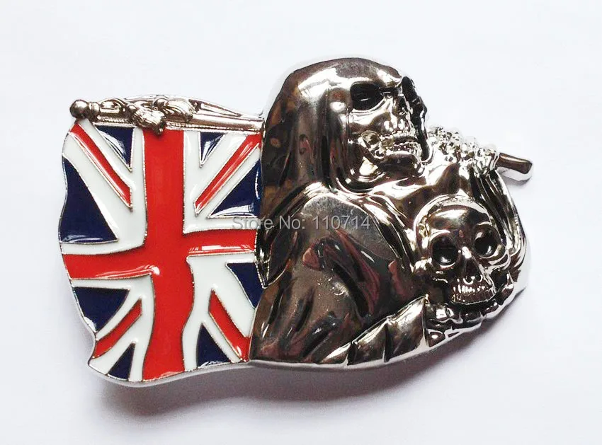Skull belt buckle with silver finish SW-BY07 suitable for 4cm wideth belt with continous stock
Skull belt buckle with silver finish SW-BY07 suitable for 4cm wideth belt with continous stock