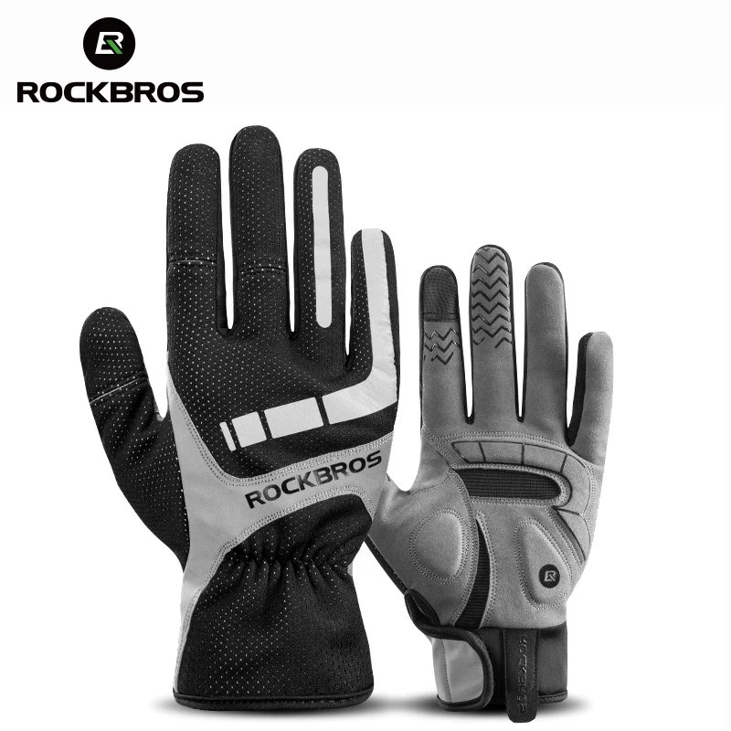 ROCKBROS Winter Cycling Gloves Thermal Windproof Touch Screen Bicycle Gloves Keep Warm Thick Sport Autumn Glove Bike Accessories
ROCKBROS Winter Cycling Gloves Thermal Windproof Touch Screen Bicycle Gloves Keep Warm Thick Sport Autumn Glove Bike Accessories