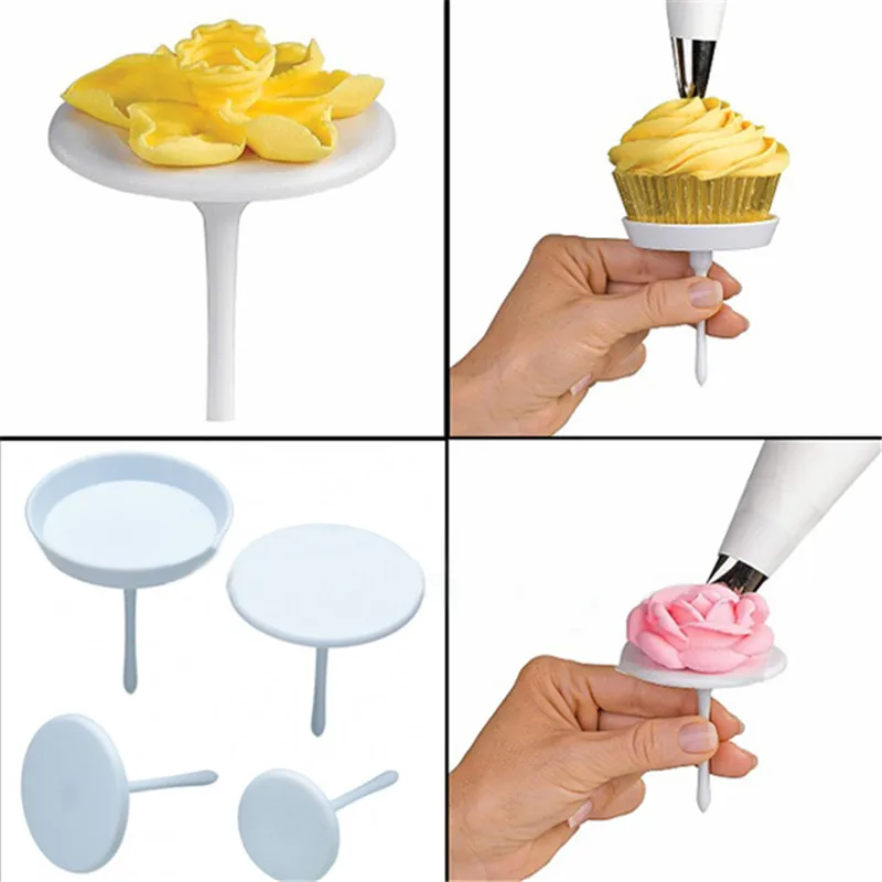 4PCS DIY Sugarcraft Flower Icing Cream Stand Nail Bake Cake Cupcake Decorating Tool
4PCS DIY Sugarcraft Flower Icing Cream Stand Nail Bake Cake Cupcake Decorating Tool