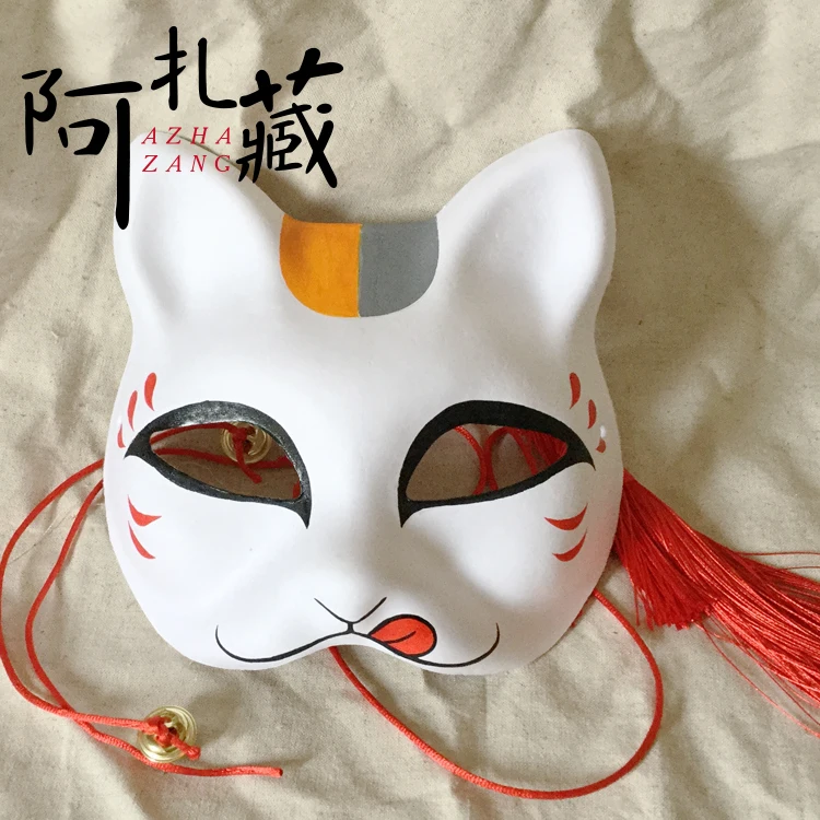 Japanese Natsume Yuujinchou Anime Cartoon Cosplay Halloween Nyanko-sensei Cos Man Woman mask Masquerade Mask Cosplay
Japanese Natsume Yuujinchou Anime Cartoon Cosplay Halloween Nyanko-sensei Cos Man Woman mask Masquerade Mask Cosplay