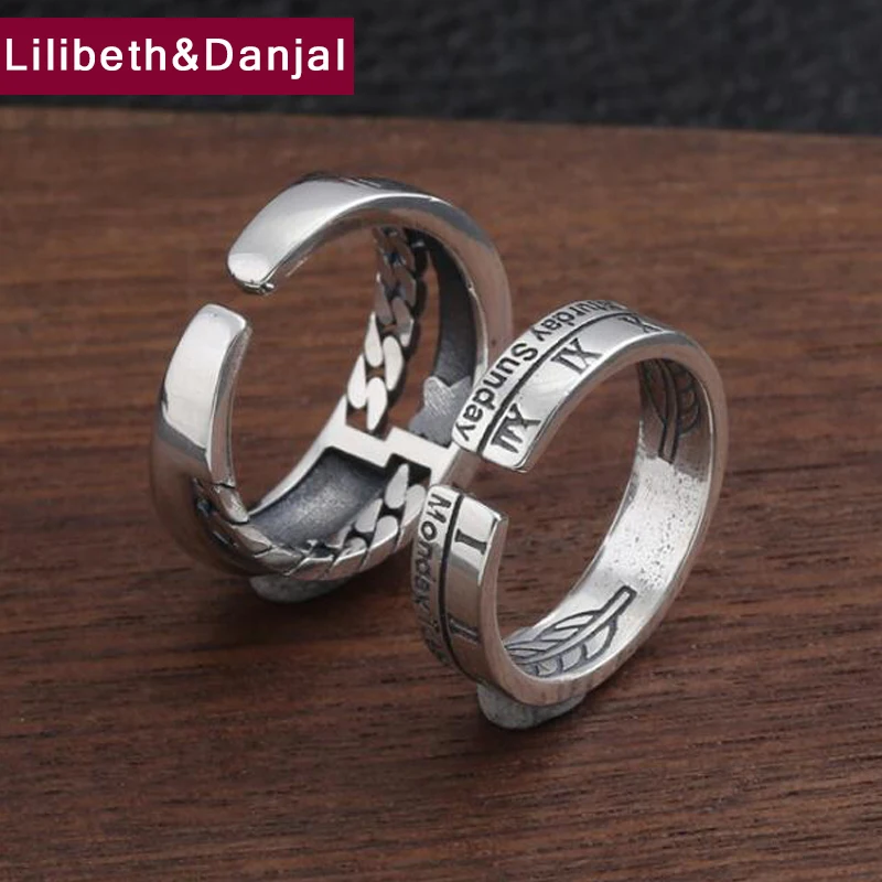 2019 Initial Adjustable LOVE Ring 100% 925 Sterling Silver Jewelry Women Roman numerals Letter Star Statement Opening Ring R72
2019 Initial Adjustable LOVE Ring 100% 925 Sterling Silver Jewelry Women Roman numerals Letter Star Statement Opening Ring R72