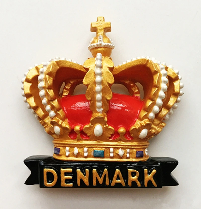 Hand painted Crown Of Denmark 3D Fridge Magnet Travel Souvenir Refrigerator Magnetic Stickers Home Decoration
Hand painted Crown Of Denmark 3D Fridge Magnet Travel Souvenir Refrigerator Magnetic Stickers Home Decoration