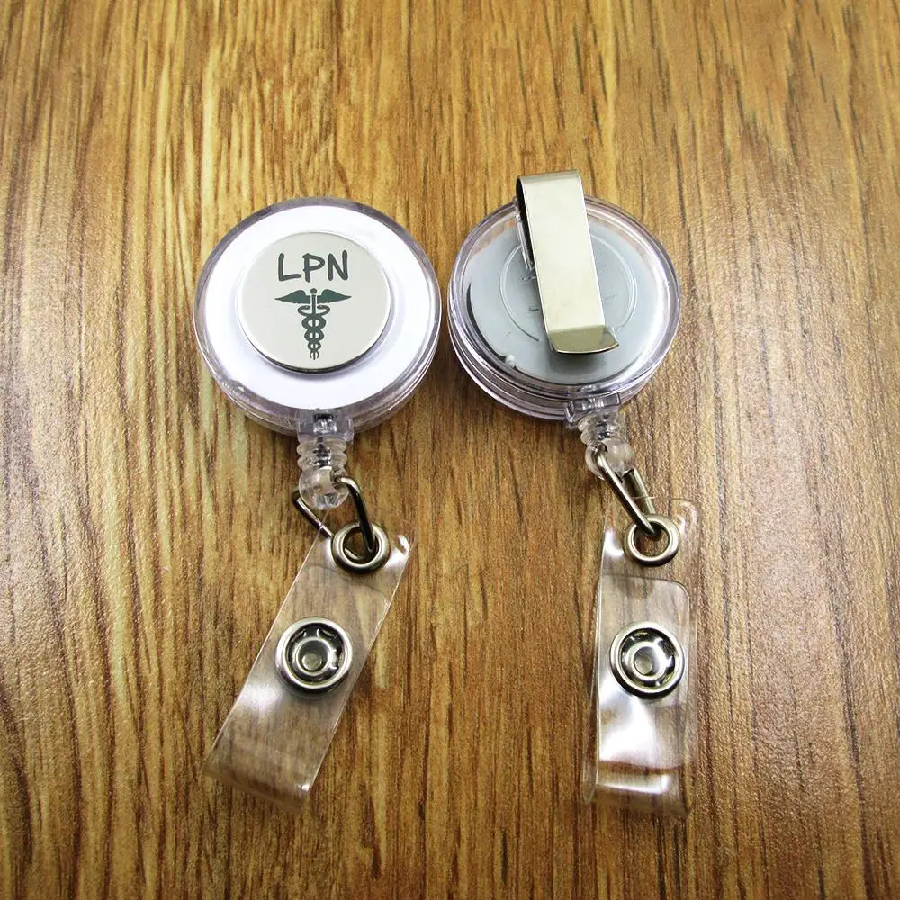 LPN ID Badge Reel for Docter Nurse Teacher Student retractable recoil id badge holder office work fun
LPN ID Badge Reel for Docter Nurse Teacher Student retractable recoil id badge holder office work fun