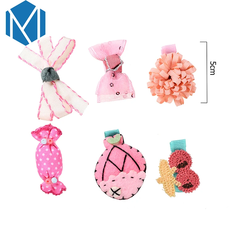 M MISM/6 шт. корейские аксессуары с героями мультфильмов для маленьких девочек