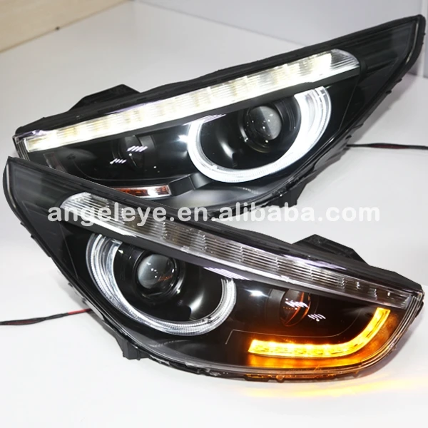 For Hyundai Tucson IX35 LED Stirp headlight Angel Eyes Head Lamp 2009-2013 Year DZG
For Hyundai Tucson IX35 LED Stirp headlight Angel Eyes Head Lamp 2009-2013 Year DZG