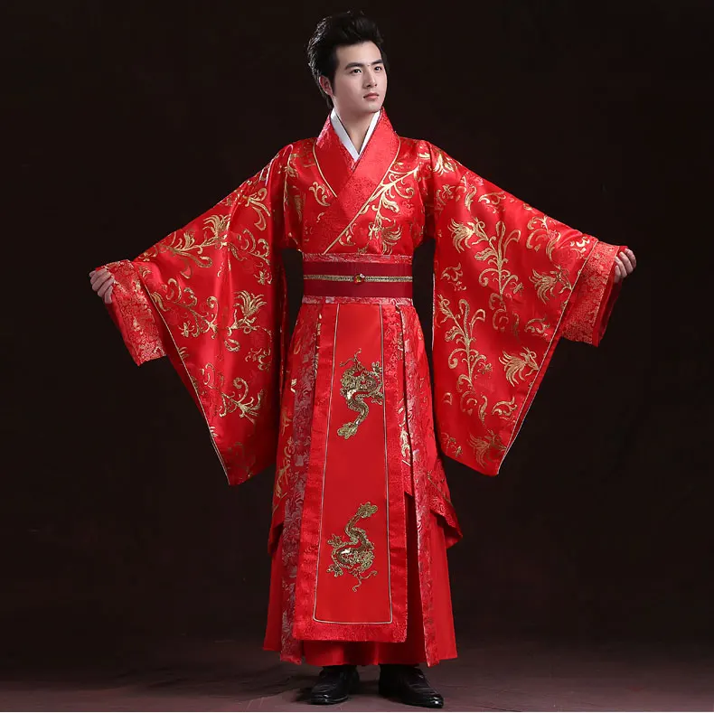 Chinese Ancient Wedding Bride Dresses Antique Groom Wedding Garment Red Couple Lovers Hanfu Costume Woman With Long Tail Dress
Chinese Ancient Wedding Bride Dresses Antique Groom Wedding Garment Red Couple Lovers Hanfu Costume Woman With Long Tail Dress