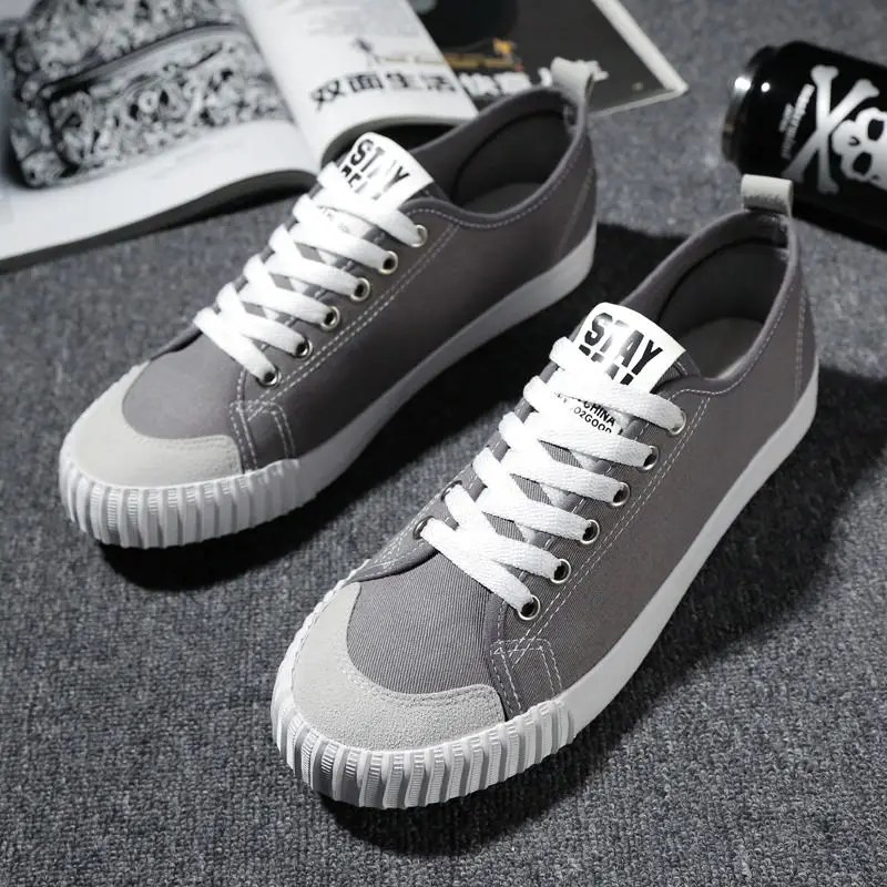 MIUBU Breathable Low Canvas Shoes lovers Mens Anti-Odor Light Lace-Up Casual Shoes New Non-Slip Soles Solid Big Size Male Shoes
MIUBU Breathable Low Canvas Shoes lovers Mens Anti-Odor Light Lace-Up Casual Shoes New Non-Slip Soles Solid Big Size Male Shoes