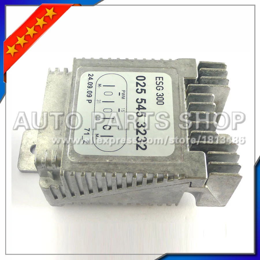 Модуль управления вентилятором высокого качества для Benz E430 E55 AMG E320 OEM 025 545 32 / 027 545 80 32
Модуль управления вентилятором высокого качества для Benz E430 E55 AMG E320 OEM 025 545 32 / 027 545 80 32