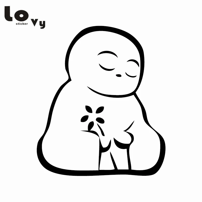 Виниловый стикер для автомобиля Disjoin Buddha креативная декоративная наклейка окна и