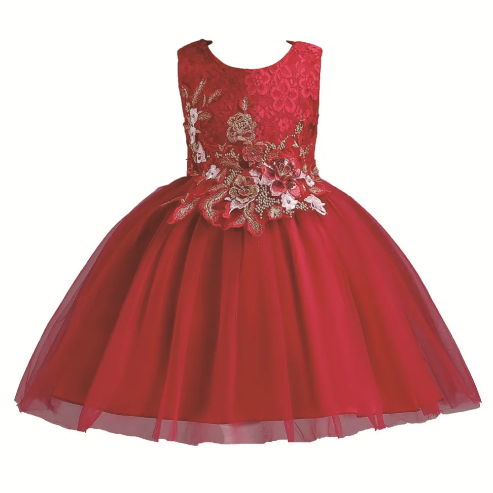 New Summer Girls Embroidery Flower Dress Kids Tutu Birthday Party Princess Dress For Girls Lace Ball Gown Wedding Party Dresses
New Summer Girls Embroidery Flower Dress Kids Tutu Birthday Party Princess Dress For Girls Lace Ball Gown Wedding Party Dresses