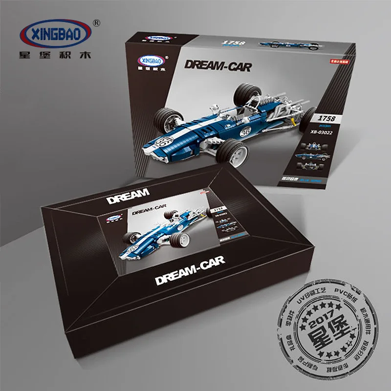 XINGBAO 03022 Technic Series The Blue Racing Car Set Building Blocks Bricks Educational Funny Toys For Children Gifts
XINGBAO 03022 Technic Series The Blue Racing Car Set Building Blocks Bricks Educational Funny Toys For Children Gifts