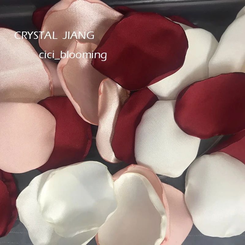 Mixed Color Petals For Weddings Dark Red Beige Peach Flower Girl Rose Petal 100 pieces /Lot
Mixed Color Petals For Weddings Dark Red Beige Peach Flower Girl Rose Petal 100 pieces /Lot
