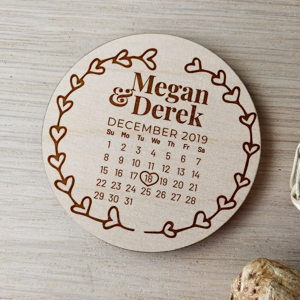 Heart classic wood save the date magnet ,Rustic Calendar Wooden Wedding save the date magnets, Bride & Groom Gift
Heart classic wood save the date magnet ,Rustic Calendar Wooden Wedding save the date magnets, Bride & Groom Gift
