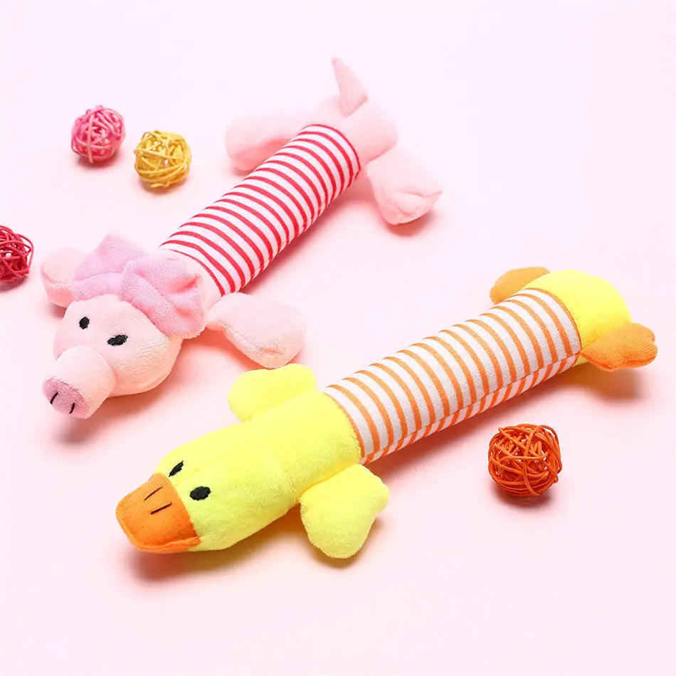 Cute 1PC Plush/Rubber Dog Chew Squeak Toys Cat Vocalization in Cloth Dolls Toys Sustainability Pet Dog Accessories Products
Cute 1PC Plush/Rubber Dog Chew Squeak Toys Cat Vocalization in Cloth Dolls Toys Sustainability Pet Dog Accessories Products