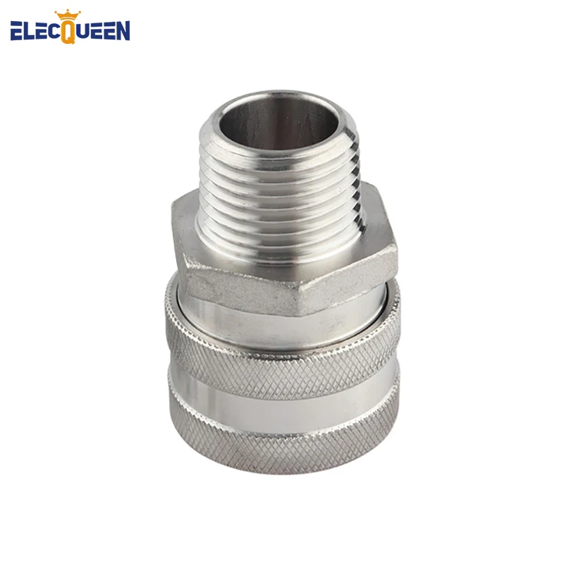 Быстроразъемное оборудование для разливного пива, фитинги для труб из нержавеющей стали с резьбой 1/2 дюйма
Быстроразъемное оборудование для разливного пива, фитинги для труб из нержавеющей стали с резьбой 1/2 дюйма