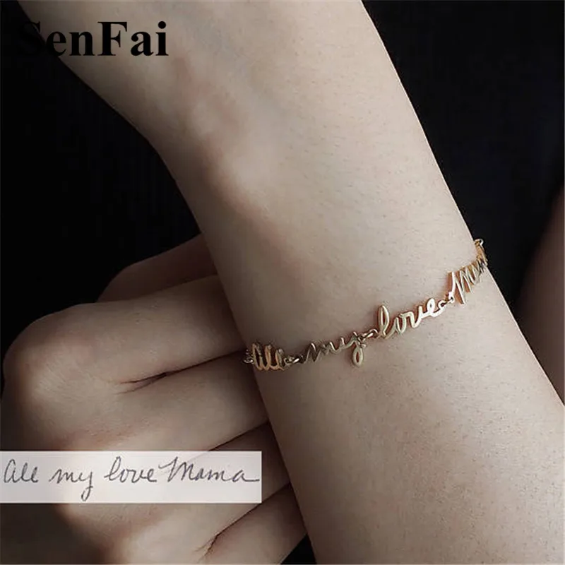 Senfai Name Bracelets for women men Custom Personalize Letter Unice Unicorn Cufff Wicca Bracelet Bangle Jewelry
Senfai Name Bracelets for women men Custom Personalize Letter Unice Unicorn Cufff Wicca Bracelet Bangle Jewelry