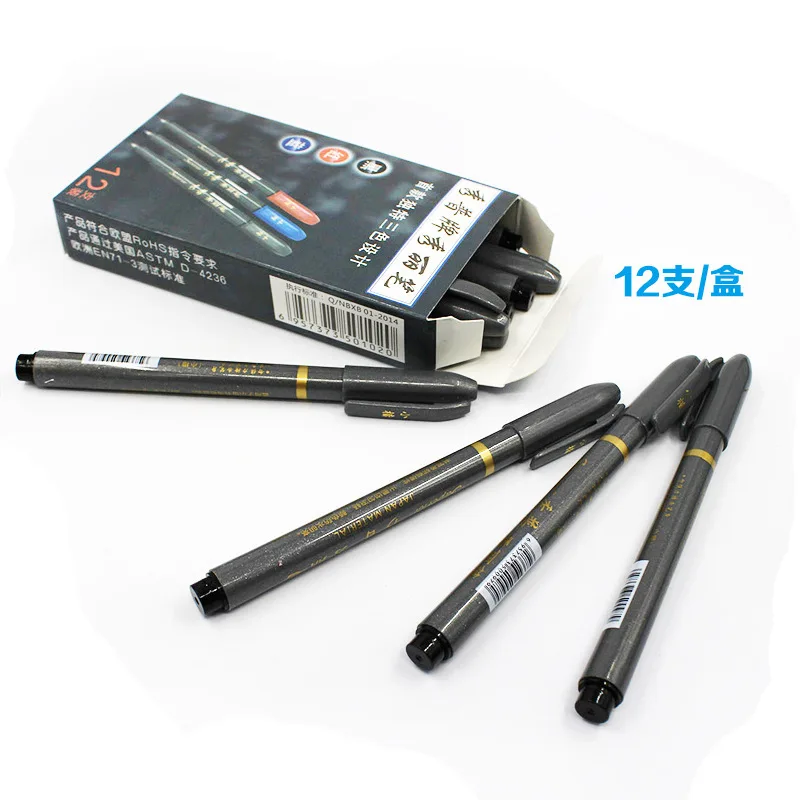 Пластиковая многофункциональная ручка разной формы 3 шт. с мягкой кисточкой для