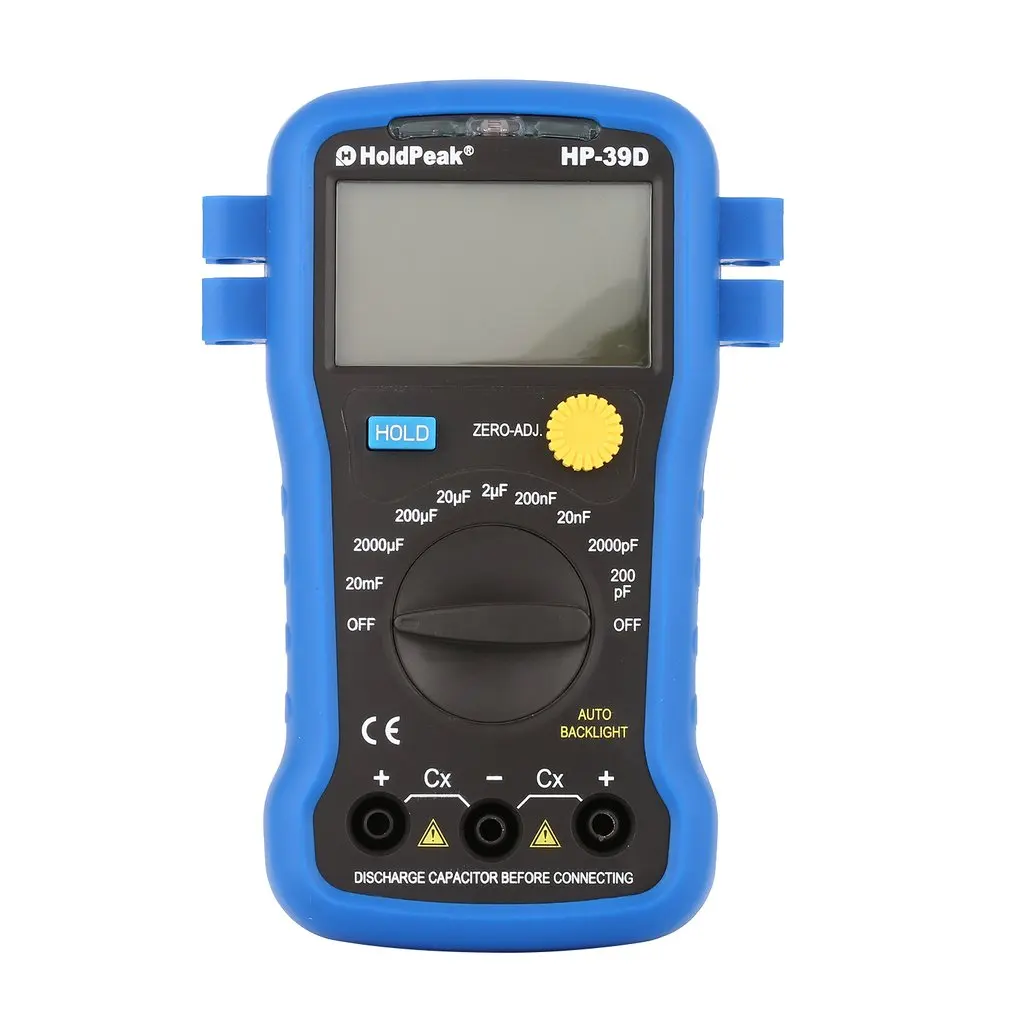 HoldPeak HP 39D Цифровой мультиметр автоматический измеритель дальности True RMS NCV Ом