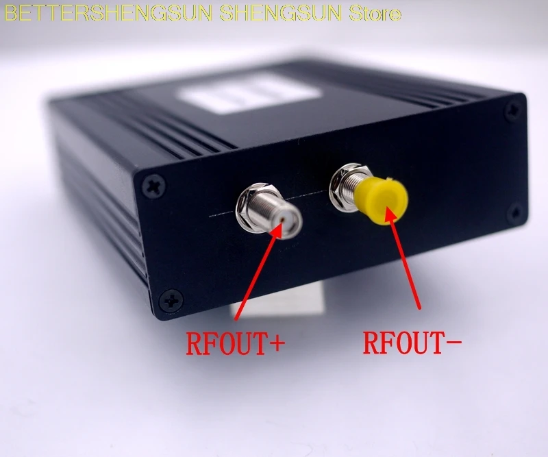 ADF4355 module Shell OLED display RF signal source VCO microwave frequency synthesizer PLL
ADF4355 module Shell OLED display RF signal source VCO microwave frequency synthesizer PLL