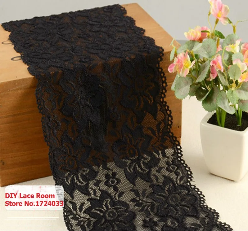 5M/lot Width 15cm Elastic Lace Fabric,DIY Garment Accessories,Sewing Swiss Trim Wedding Lace,Lace Material Z557
5M/lot Width 15cm Elastic Lace Fabric,DIY Garment Accessories,Sewing Swiss Trim Wedding Lace,Lace Material Z557