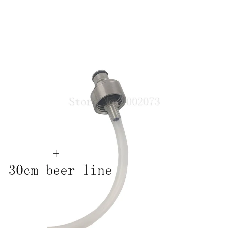 Brewing Beer Carbonation Cap W/ 5/16" Barb Ball Lock Type with 30cm silicone tube For homebrew Beer Fast Soda Water Soft Drink
Brewing Beer Carbonation Cap W/ 5/16" Barb Ball Lock Type with 30cm silicone tube For homebrew Beer Fast Soda Water Soft Drink