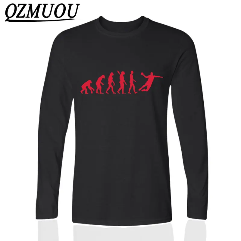 New Autumn Winter New Men T-Shirt Evolution Handball T Shirt Funny Men Long Sleeve Cotton Men Tees Top High quality Size
New Autumn Winter New Men T-Shirt Evolution Handball T Shirt Funny Men Long Sleeve Cotton Men Tees Top High quality Size