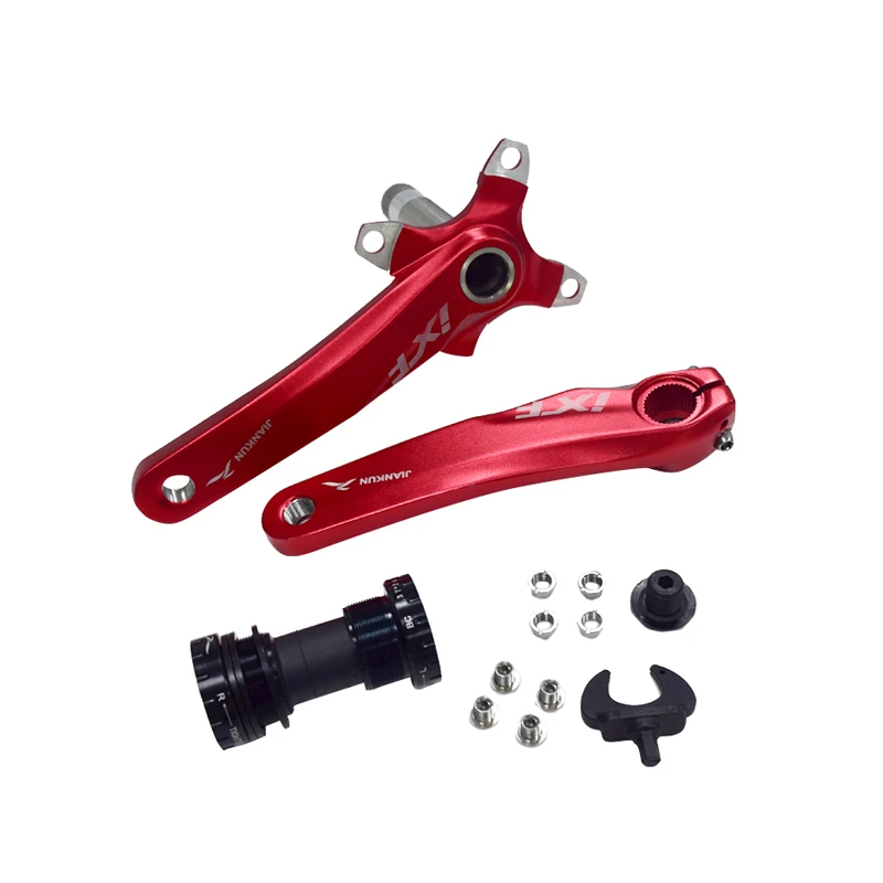IXF BCD104 Bike Crank Integrated Hollow Crank Road Mtb Mountain Bike Crankset Bicycle Parts Aluminum Alloy with Bottom Bracket
IXF BCD104 Bike Crank Integrated Hollow Crank Road Mtb Mountain Bike Crankset Bicycle Parts Aluminum Alloy with Bottom Bracket