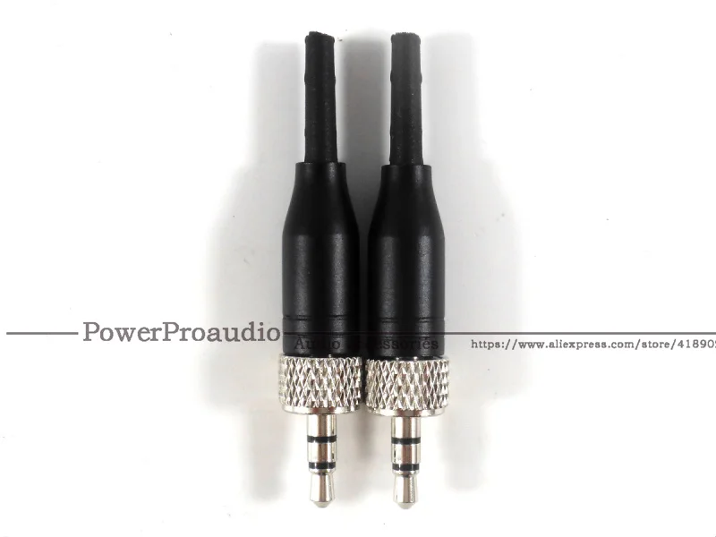 Quality Black 2 pcs 3.5mm 1/8 Screw Lock Stereo DIY Connector Audio Adapter for Sennheiser Sony Headset Tie Clip Lavalier Mics
Quality Black 2 pcs 3.5mm 1/8 Screw Lock Stereo DIY Connector Audio Adapter for Sennheiser Sony Headset Tie Clip Lavalier Mics