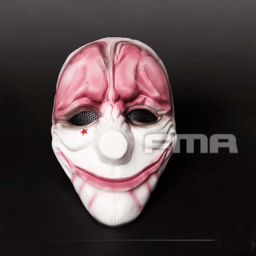 2017 New Airsoft FMA Halloween Party CS Cosplay Mas k PayDay 2 Hoxton Red Head Wire Mesh Protection Ma sk TB1168
2017 New Airsoft FMA Halloween Party CS Cosplay Mas k PayDay 2 Hoxton Red Head Wire Mesh Protection Ma sk TB1168