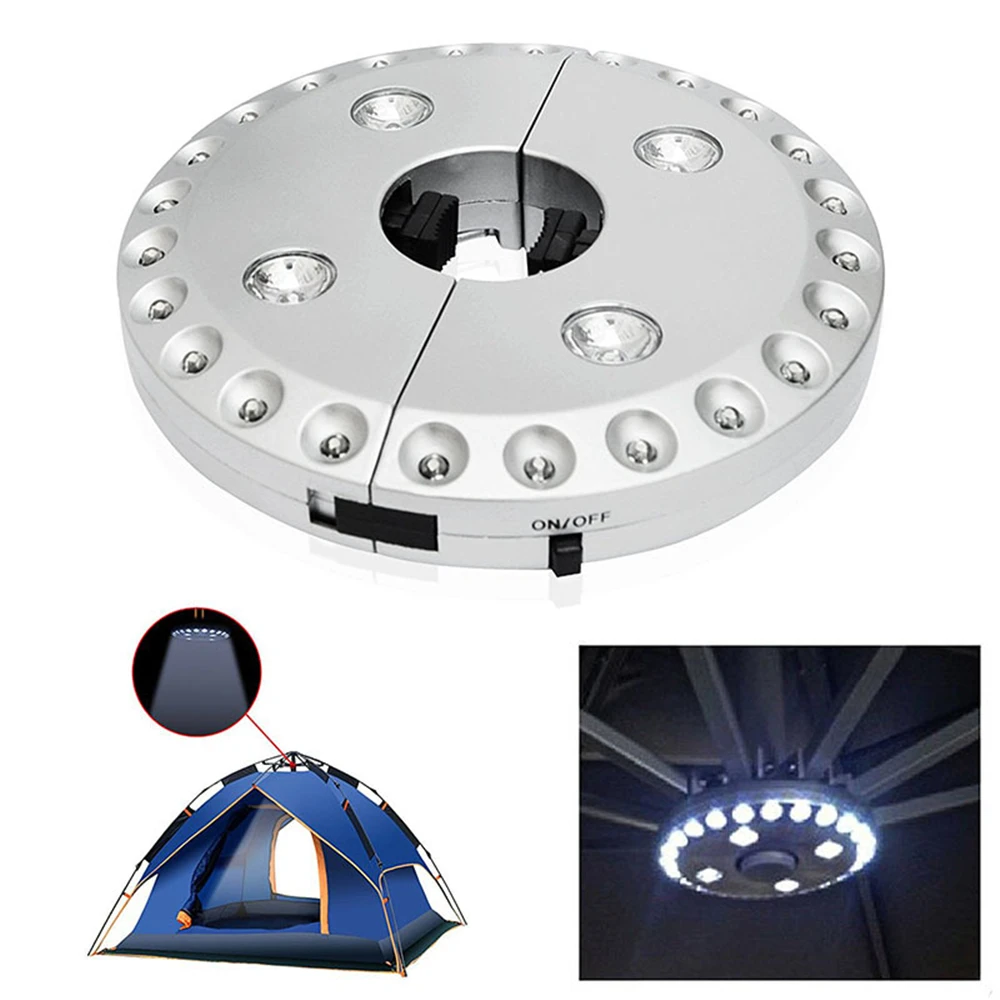 Silver Umbrella Pole Light 28led Portable Parasol Led Camping Tent Lamp For Sun Umbrella Garden Terrace Patio Lighting
Silver Umbrella Pole Light 28led Portable Parasol Led Camping Tent Lamp For Sun Umbrella Garden Terrace Patio Lighting