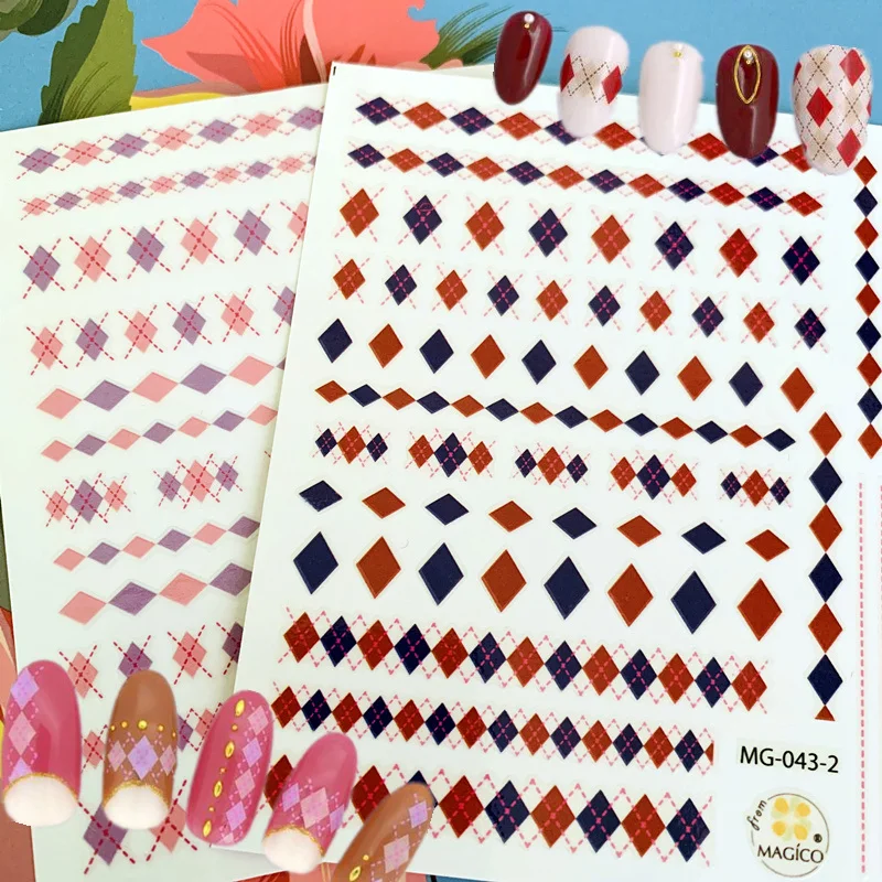 Newest MG-043-2 diamond 3d nail art sticker nail decal stamping export japan designs rhinestones decorations
Newest MG-043-2 diamond 3d nail art sticker nail decal stamping export japan designs rhinestones decorations