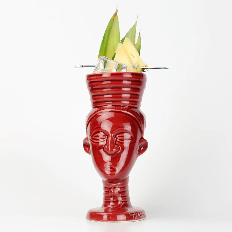 

Статуя ведьмы, Tiki, кружка, посуда, кружки для коктейлей, пивная чашка для вина, художественная керамическая чашка, аксессуары для вина, Керам...